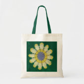 Bag - Afghan Daisy Tote Bag (Voorkant)