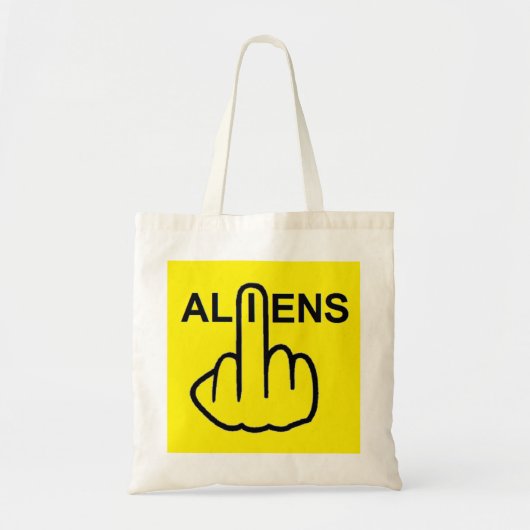 Bag Aliens Flip Tote Bag (Voorkant)