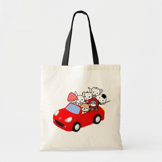 Bag - Alle tekens - RedCar Tote Bag (Voorkant)