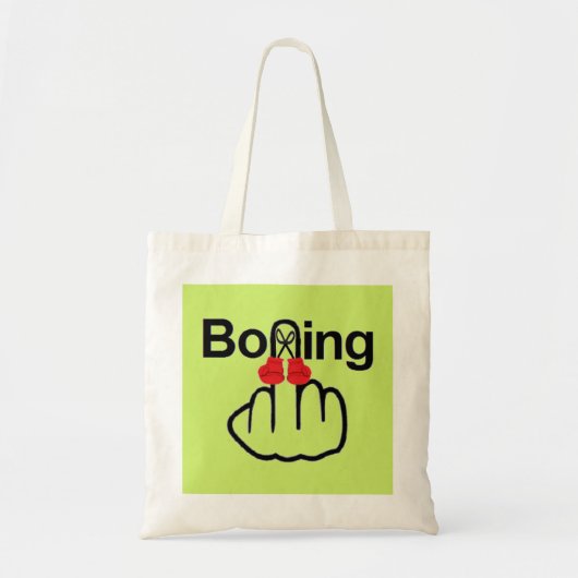Bag Boxing Flip Tote Bag (Voorkant)