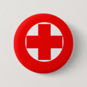 BAG-BUTTONNEN - EERSTE STEUN RONDE BUTTON 5,7 CM (Voorkant)