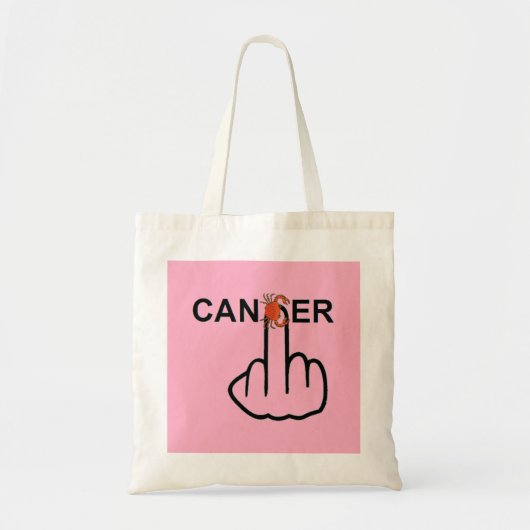 Bag Cancer Flip Flip Tote Bag (Voorkant)