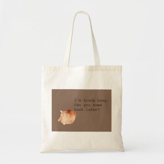 Bag - Cat funny Quote Tote Bag (Voorkant)