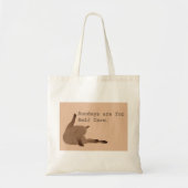 Bag - Cat funny Quote Tote Bag (Voorkant)
