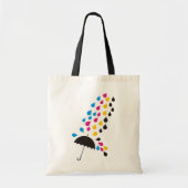 Bag CMYK Rain Tote Bag (Voorkant)