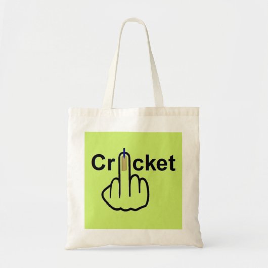 Bag Cricket Flip Tote Bag (Voorkant)