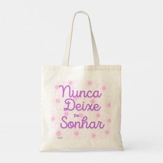 Bag de tecido tote bag (Achterkant)