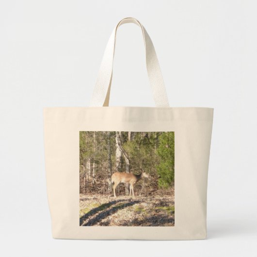 BAG - DEER GROTE TOTE BAG (Voorkant)