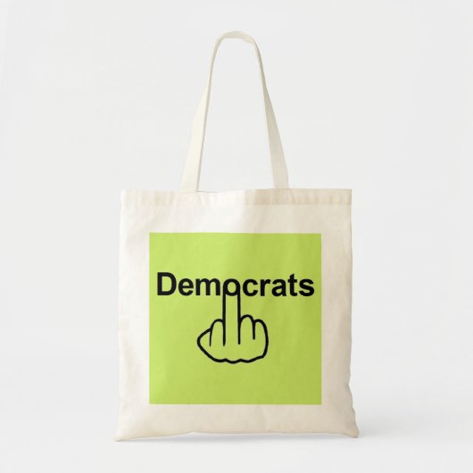 Bag Democrati Flip Tote Bag (Voorkant)