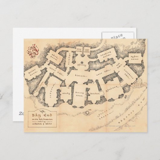 Bag Einde Briefkaart (Voorkant / Achterkant)