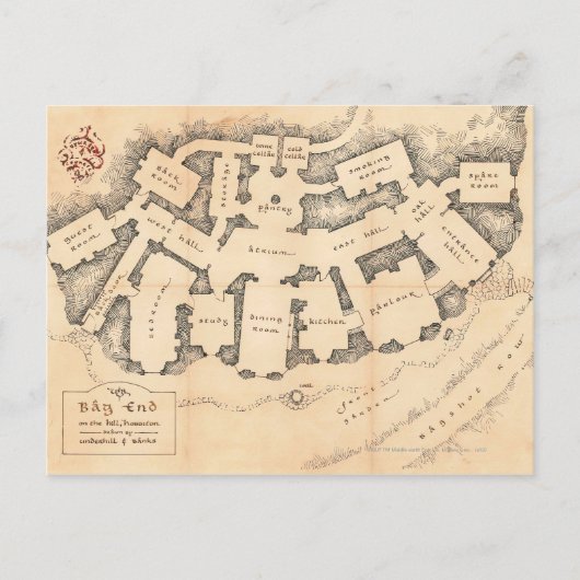 Bag Einde Briefkaart (Voorkant)