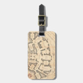 Bag Einde  Kaart Bagagelabel (Voorkant verticaal)