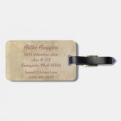 Bag Einde  Kaart Bagagelabel (Achterkant horizontaal)