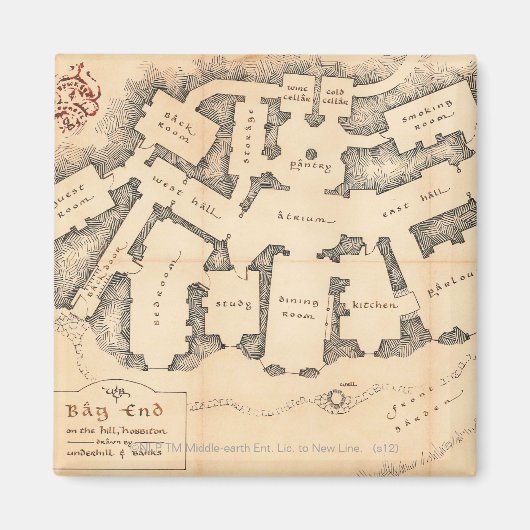 Bag Einde Magneet (Voorkant)