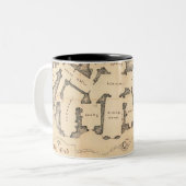 Bag Einde Tweekleurige Koffiemok (Voorkant links)