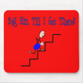 "Bag Em tot ik er ben", ademhalingscadeaus Muismat (Voorkant)