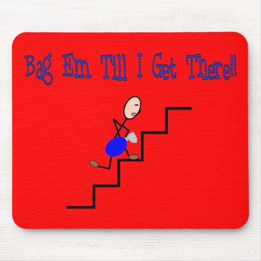 "Bag Em tot ik er ben", ademhalingscadeaus Muismat (Voorkant)