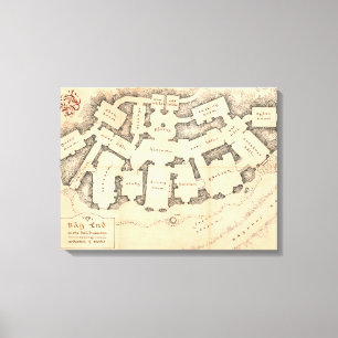 Bag End Canvas Afdruk