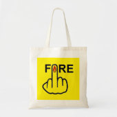 Bag Fire Flip Tote Bag (Voorkant)