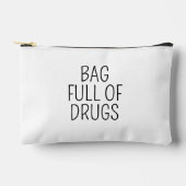 Bag Full of Drugs, Funny Zipper Pouch Makeup Bag,  Etui (Voorkant)