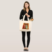 Bag - Gierspoelen Grote Tote Bag (Voorkant (model))