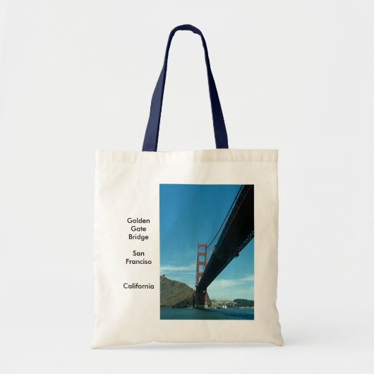 Bag - Golden Gate Brdg San Francisco Tote Bag (Voorkant)