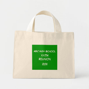 Bag - Groen krijkbord Mini Tote Bag