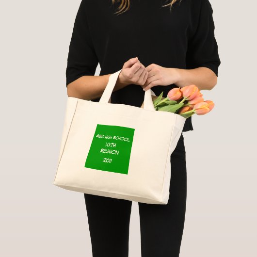 Bag - Groene krijt Mini Tote Bag (Voorkant (product))