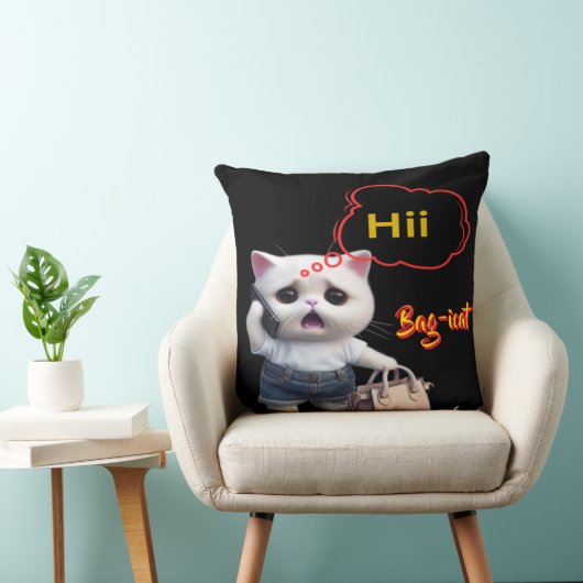 Bag-icat Funny Kinder Sierkussen Hoesje (Stoel)