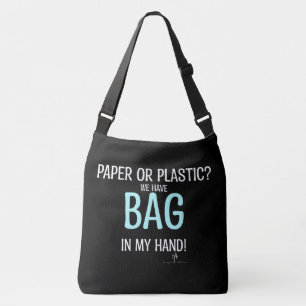 Bag in de hand. Sky Blue Pers. Lg. Tas