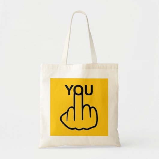 Bag je mond tote bag (Voorkant)