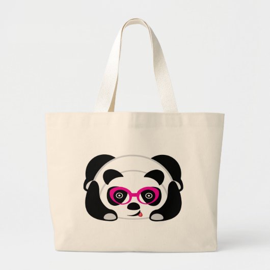 Bag Jumbo Tas Cute Panda (Voorkant)