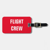 BAG-LABEL - cockpitpersoneel Bagagelabel (Voorkant horizontaal)