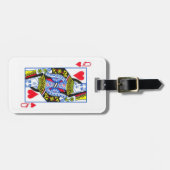 BAG-LABEL - Hartenkoningin Bagagelabel (Voorkant horizontaal)