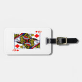 BAG-LABEL - koningin van diamanten Bagagelabel (Voorkant horizontaal)
