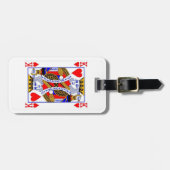 BAG-LABEL - Kunstkoning Bagagelabel (Voorkant horizontaal)