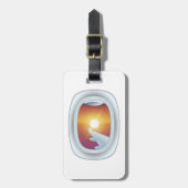 BAG-LABEL - Mijn favoriete Uitzicht Bagagelabel (Voorkant verticaal)