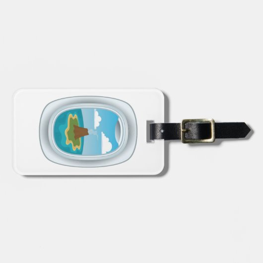 BAG-LABEL - Mijn favoriete Uitzicht Bagagelabel (Voorkant horizontaal)