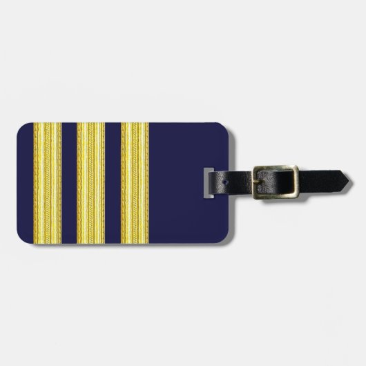 BAG-LABEL - Pilootstapes Bagagelabel (Voorkant horizontaal)