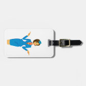 BAG-LABEL - Uitgangen Bagagelabel (Voorkant horizontaal)