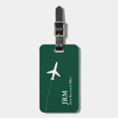 Bag Labels voor Vliegtuig Reisbagage (Voorkant verticaal)
