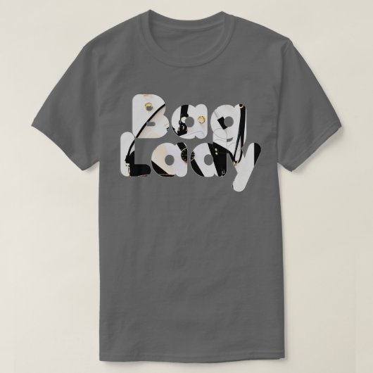 Bag Lady T-shirt (Design voorkant)
