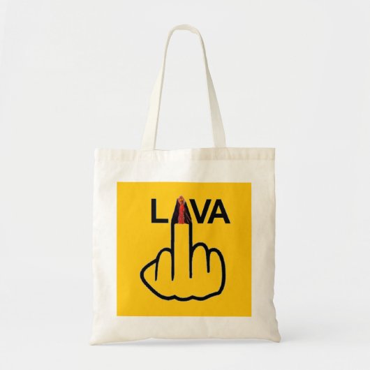 Bag Lava Flip Tote Bag (Voorkant)