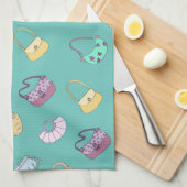 Bag Lovers Doodle Theedoek (Quarter Fold)