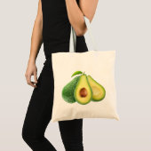 Bag met avocado tote bag (Voorkant (product))