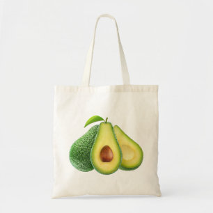 Bag met avocado tote bag