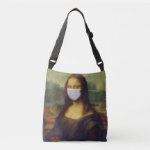 Bag met het afbeelding van de Mona Lisa