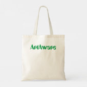 Bag met Moeder Aarde. Tote Bag (Achterkant)