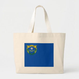 Bag met vlag van de staat Nevada - VS Grote Tote Bag