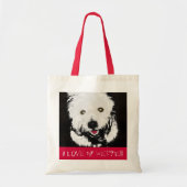 Bag met Westie Terrier Tote Bag (Voorkant)